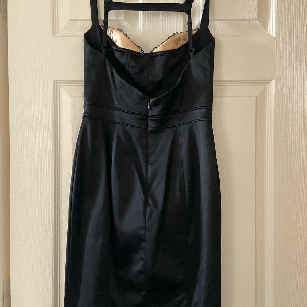Satin Bebe Cocktail Dress